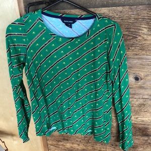 Ralph Lauren skull print long sleeved shirt